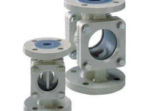 Glass Valve Flange type
