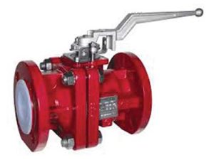 M.S Ball Valve flange type