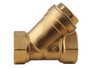 Y Stainer Brass Screwed type